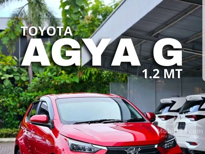 Jual Mobil Toyota Agya 2024 G 1.2 di DKI Jakarta Manual Hatchback Merah Rp 170.000.000