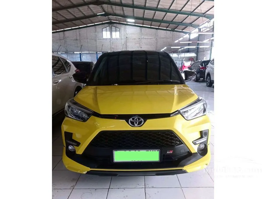 Jual Mobil Toyota Raize 2022 GR Sport 1.0 di Banten Automatic Wagon Kuning Rp 215.000.000