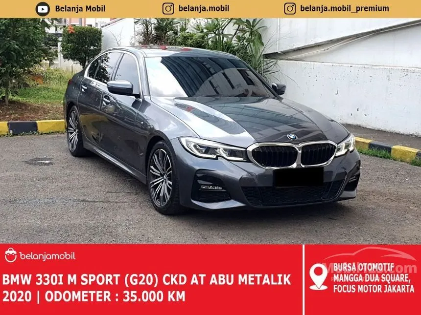 Jual Mobil BMW 330i 2020 M Sport 2.0 di DKI Jakarta Automatic Sedan Abu