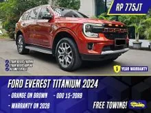 2024 Ford Everest 2.0 Titanium SUV Orange on Brown Oranye Oren 4X4