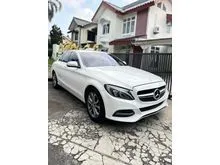 2014 Mercedes-Benz C200 2.0 Avantgarde CBU Sedan (Faktur 2015) Odo 40 Rbuan (TERMURAH)