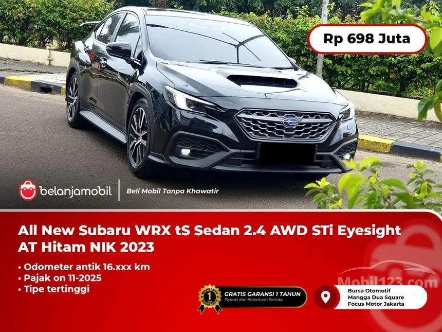 Jual Mobil Subaru WRX 2023 TS Eyesight 2.4 di DKI Jakarta Automatic Sedan Hitam Rp 698.000.000