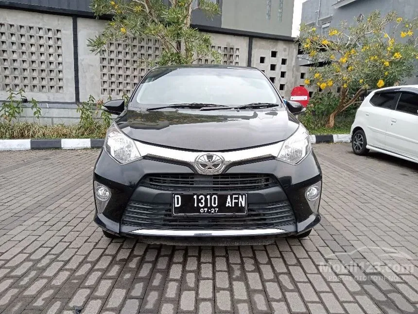 Jual Mobil Toyota Agya 2017 G 1.2 di Jawa Barat Automatic Hatchback Hitam Rp 105.000.000