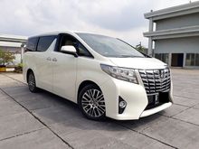 Toyota Alphard G ATPM At 2015 Antk Km.4 rb Plat Genap Pajak Panjang