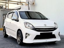 Toyota Agya TRD Sportivo automatic plat ganjil