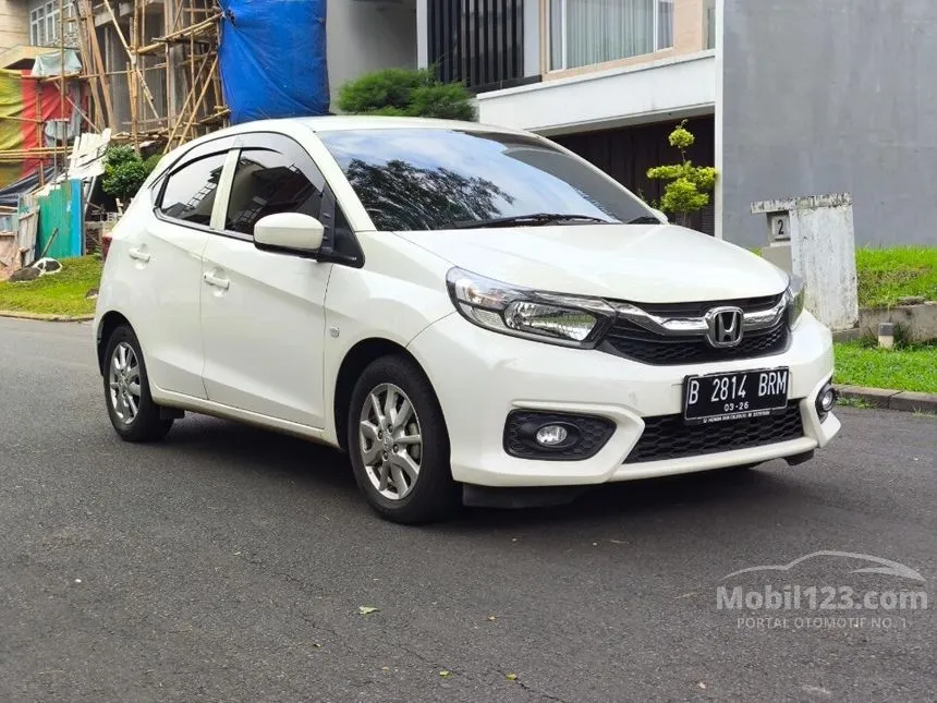 Jual Mobil Honda Brio 2021 E Satya 1.2 di Banten Automatic Hatchback Putih Rp 147.000.000