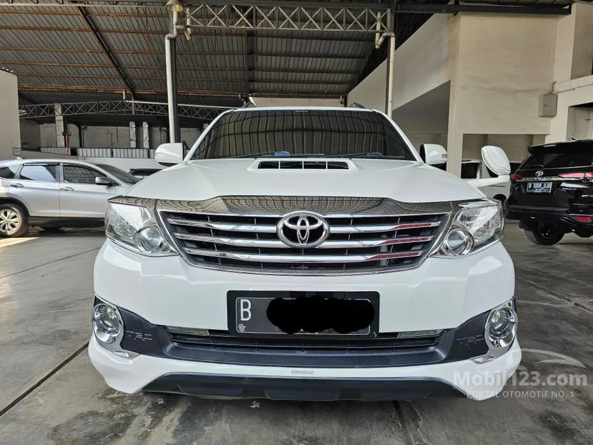Jual Mobil Toyota Fortuner 2014 G 2.5 di Jawa Barat Automatic SUV Putih Rp 255.000.000