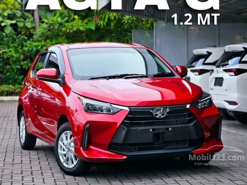 Jual Mobil Toyota Agya 2024 G 1.2 di Jawa Barat Manual Hatchback Hitam Rp 164.400.000