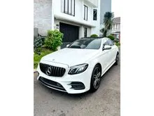 2017 Mercedes-Benz E300 2.0 AMG Line Sedan White on Black Odo 39 Rb (TERMURAH)