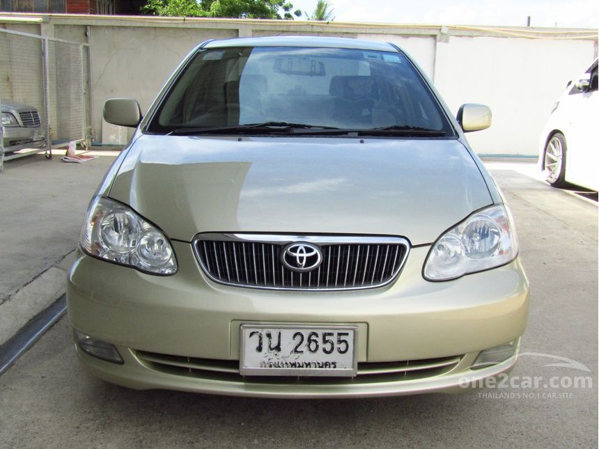 Toyota corolla altis 2002