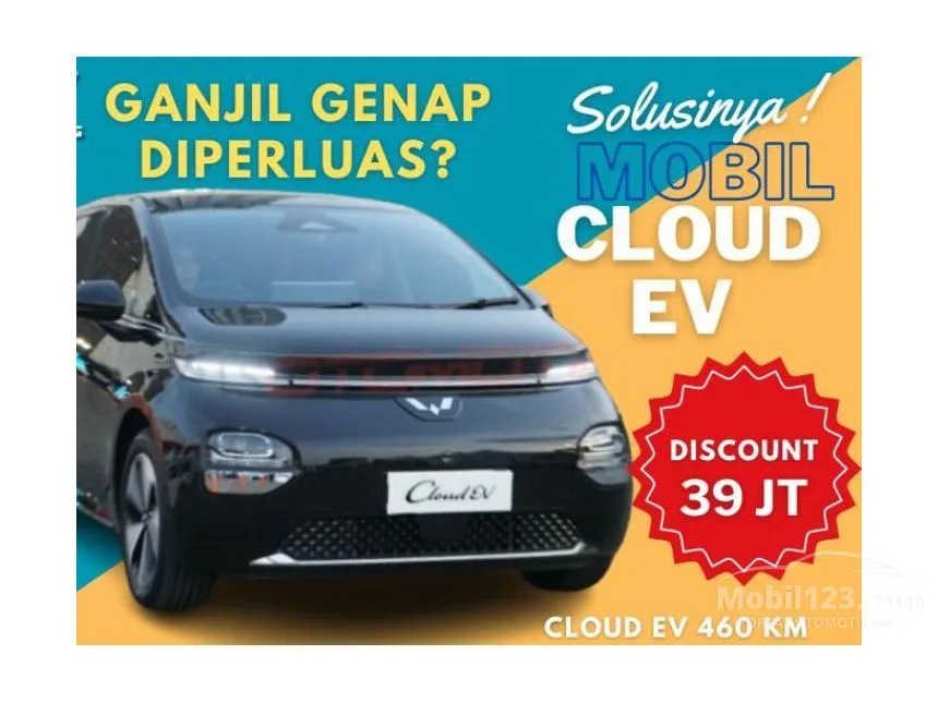 Jual Mobil Wuling Cloud EV 2024 EV di Jawa Barat Automatic Hatchback Putih Rp 398.800.000