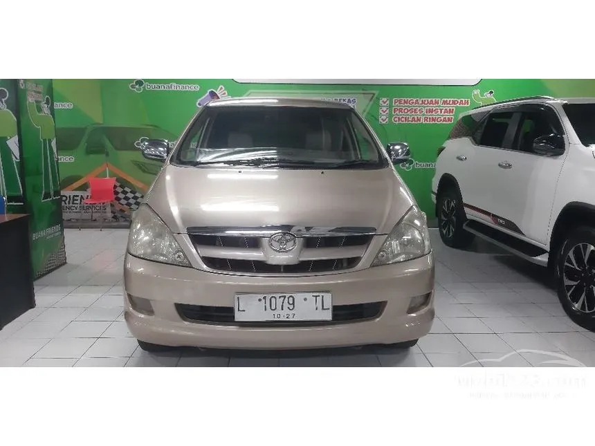 Jual Mobil Toyota Kijang Innova 2004 V 2.0 di Jawa Timur Manual MPV Coklat Rp 99.999.999