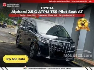 2022 Toyota Alphard 2.5 G MPV