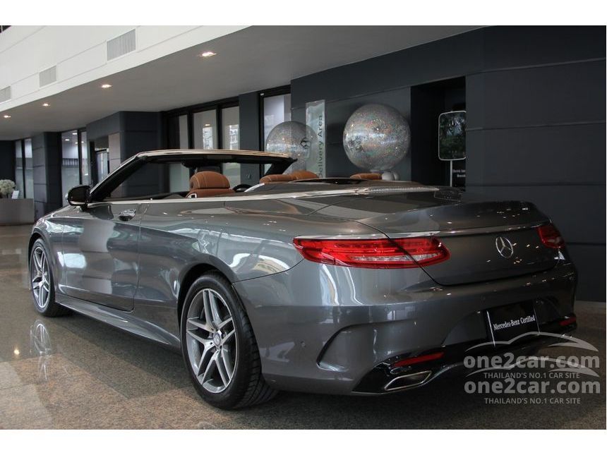 2018 Mercedes Benz S500 47 W217 ปี 15 18 Amg Premium Cabriolet At