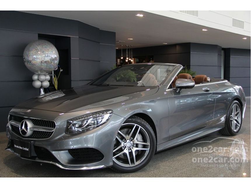 2018 Mercedes-Benz S500 4.7 W217 (ปี 15-18) AMG Premium Cabriolet AT ...