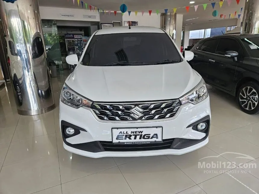 Jual Mobil Suzuki Ertiga 2024 GX Hybrid 1.5 di Banten Automatic MPV Putih Rp 233.000.000