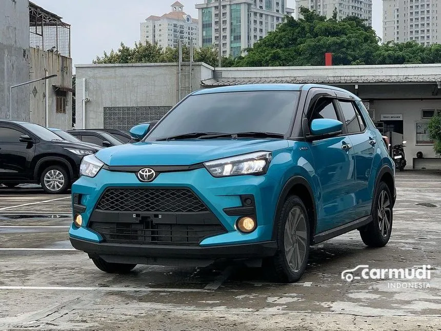 Jual Mobil Toyota Raize 2024 G 1.0 di DKI Jakarta Automatic Wagon Biru Rp 213.700.000