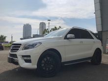 MERCEDES-BENZ ML350 CBU AMG 2013 WHITE ON BLACK TDP 125JT