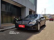 Mercedes Benz C200 CGI Classic ATPM AT 2012 Black On Black a.n Perorangan Terawat Record TDP MURAH 62 JUTA SIAP NEGO