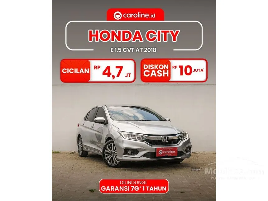 2018 Honda City E Sedan