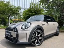2023 MINI Cooper 2.0 S 3 Door Hatchback Panoramic Km.5.000 Perfect Rooftop Grey TDP75JT JCW Package Reg.2024