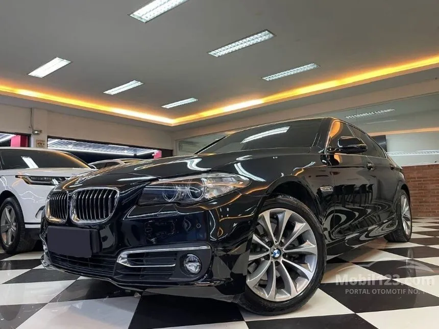 Jual Mobil BMW 520i 2016 Luxury 2.0 di DKI Jakarta Automatic Sedan Hitam Rp 415.000.000