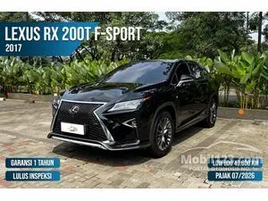 2017 Lexus RX 200t 2.0 F Sport SUV
