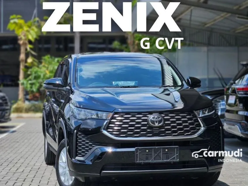 Jual Mobil Toyota Kijang Innova Zenix 2024 G HV 2.0 di Banten Automatic Wagon Hitam Rp 462.600.000