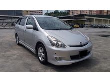 Toyota wish 1.8 at mpv dvd ori TIP TOP 1 VVIP OWNER ONLY FULLY IMPORT JAPAN