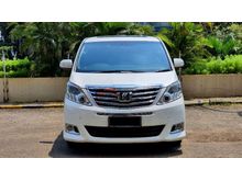 2012 Toyota Alphard 2.4 G G MPV ATPM ( Pilot Seat ) White On Beige - KM 70RIBUAN cash credit bisa dibantu