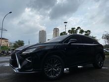 LEXUS RX300T F SPORT 2018 BLACK ON BLACK RED ATPM