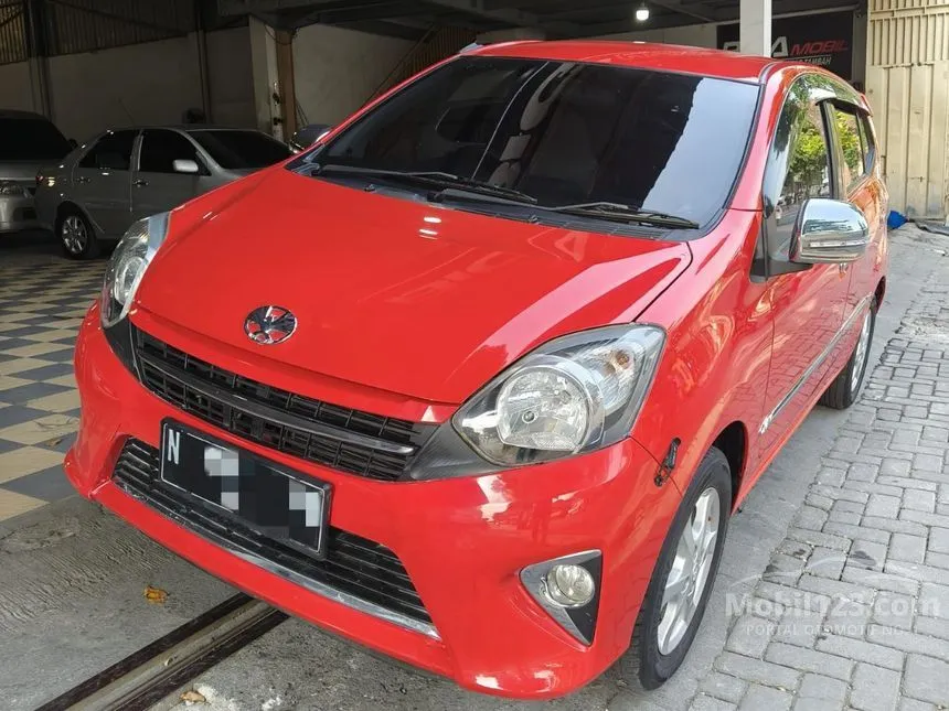 Jual Mobil Toyota Agya 2017 G 1.0 di Jawa Timur Manual Hatchback Merah Rp 122.000.000