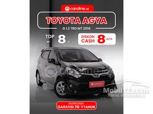 2018 Toyota Agya 1.2 G Hatchback