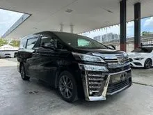 2020 Toyota Vellfire 2.5 ZG Edition MPV *** NEW ARRIVAL ** CHEAPEST IN TOWN ** BIG PROMOTION ***