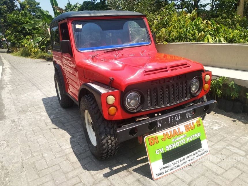 Jual Mobil Suzuki Jimny 1981 1.0 di Jawa Timur Manual Jeep Merah Rp 32.