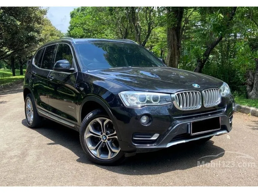 Jual Mobil BMW X3 2015 xDrive20i xLine 2.0 di Jawa Barat Automatic SUV Hitam Rp 289.000.000