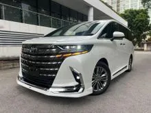 2023 Toyota Alphard 2.5 Z MPV DIM BSM SUNDROOF 4CAM 7 YEARS WARRANTY