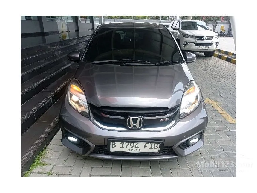 Jual Mobil Honda Brio 2018 RS 1.2 di Jawa Barat Manual Hatchback Abu