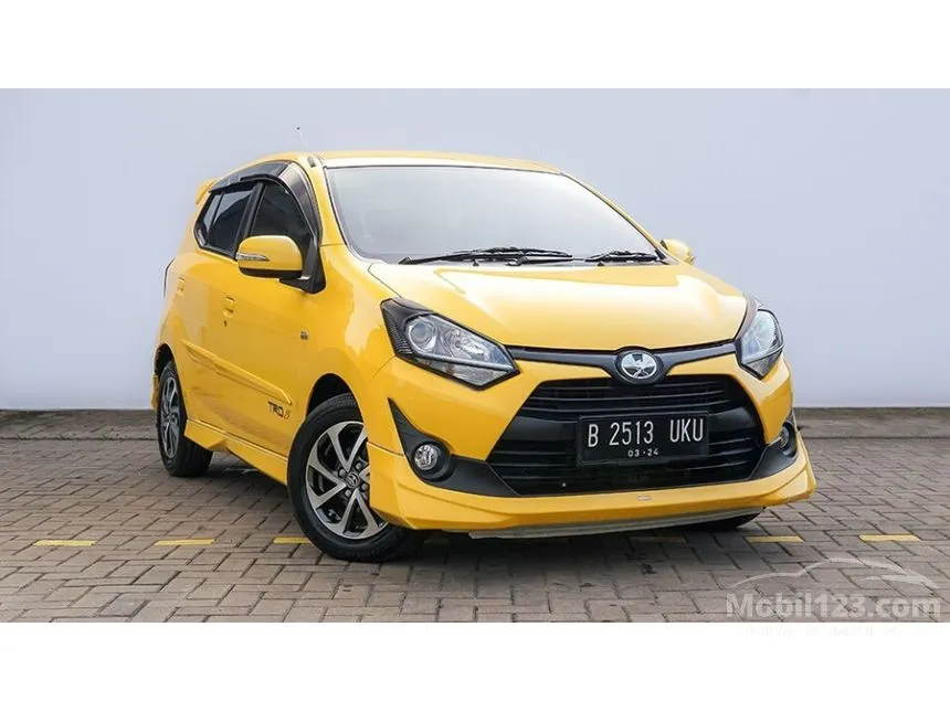 Jual Mobil Toyota Agya 2019 TRD 1.2 di Jawa Barat Manual Hatchback Kuning Rp 119.000.000