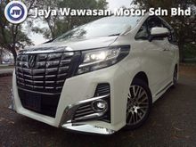 2015 TOYOTA ALPHARD 2.5 SC SPEC EXTRAORDINARY OFFER UNREG