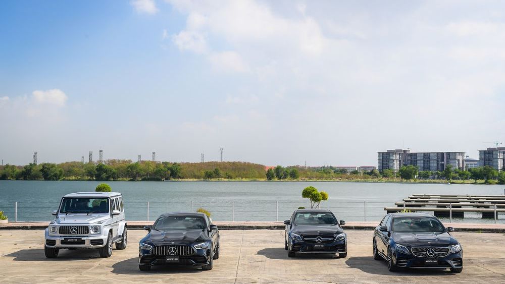 Mercedes Amg เป ดต วถ ง 5 ร น ย ำความเป นผ นำ ในกล มรถยนต สมรรถนะส ง รถเป ดต วใหม Autospinn Com