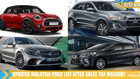 Updated Malaysia Price List After Sales Tax discount