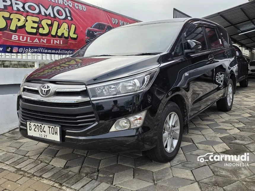 Jual Mobil Toyota Kijang Innova 2017 G 2.0 di DKI Jakarta Automatic MPV Hitam Rp 225.000.000
