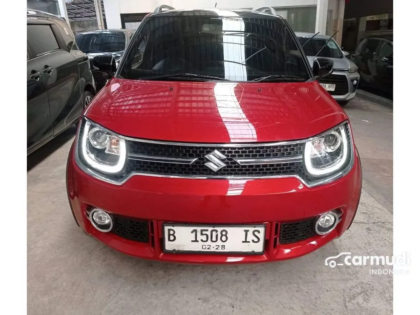 Jual Mobil Suzuki Ignis 2019 GX 1.2 di Banten Automatic Hatchback Merah Rp 128.900.000