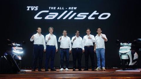 TVS Callisto 110 Tantang Honda Genio, Andalkan Bagasi 33 Liter