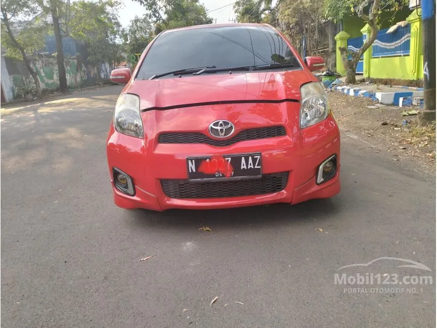 Jual Mobil Toyota Yaris 2012 E 1.5 di Jawa Timur Automatic Merah Rp 128.000.000