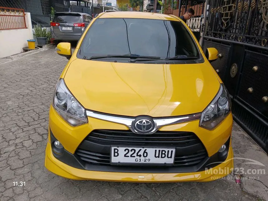 Jual Mobil Toyota Agya 2018 TRD 1.2 di DKI Jakarta Automatic Hatchback Kuning Rp 120.000.000