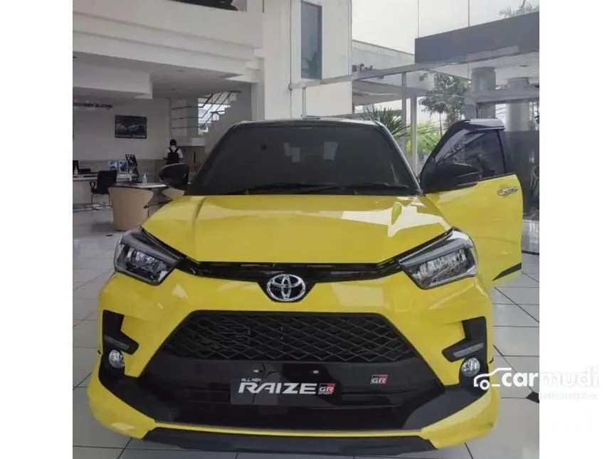 Jual Mobil Toyota Raize 2023 GR Sport TSS 1.0 di Banten Automatic Wagon Kuning Rp 265.000.000