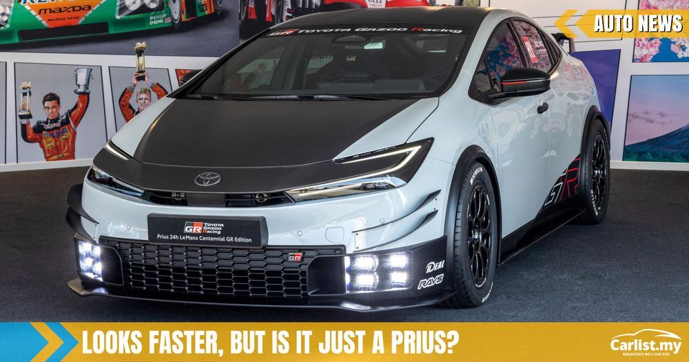 Hotted-up Toyota GR Prius makes first appearance at 100th 24 Hours of Le Mans
