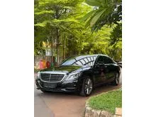 2015 Mercedes-Benz S400 3.5 Hybrid Sedan Black on Chestnut Odo 40 Rb (TERMURAH)